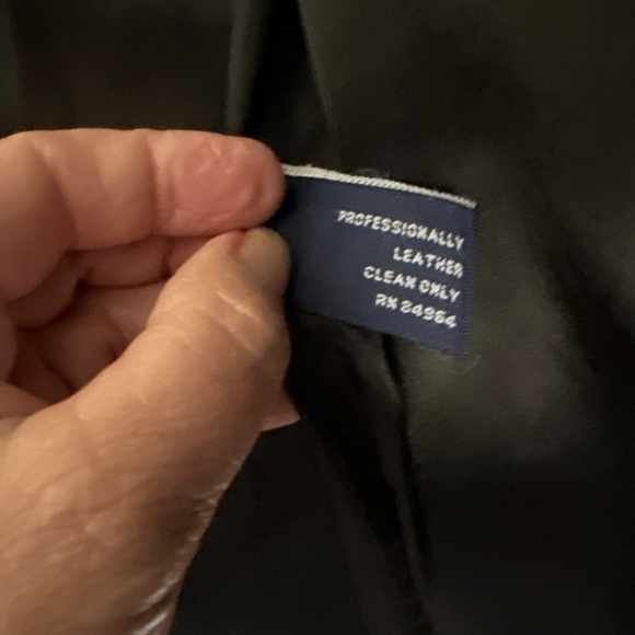 Men's Structure leather jacket - Picture 7 of 7